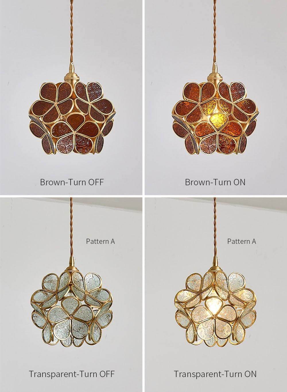 Lampa wisząca płatkowa Galak