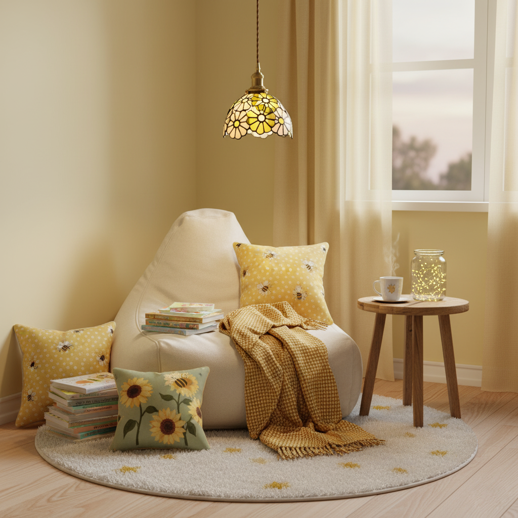 Lampa wisząca kwiatowa Darorow