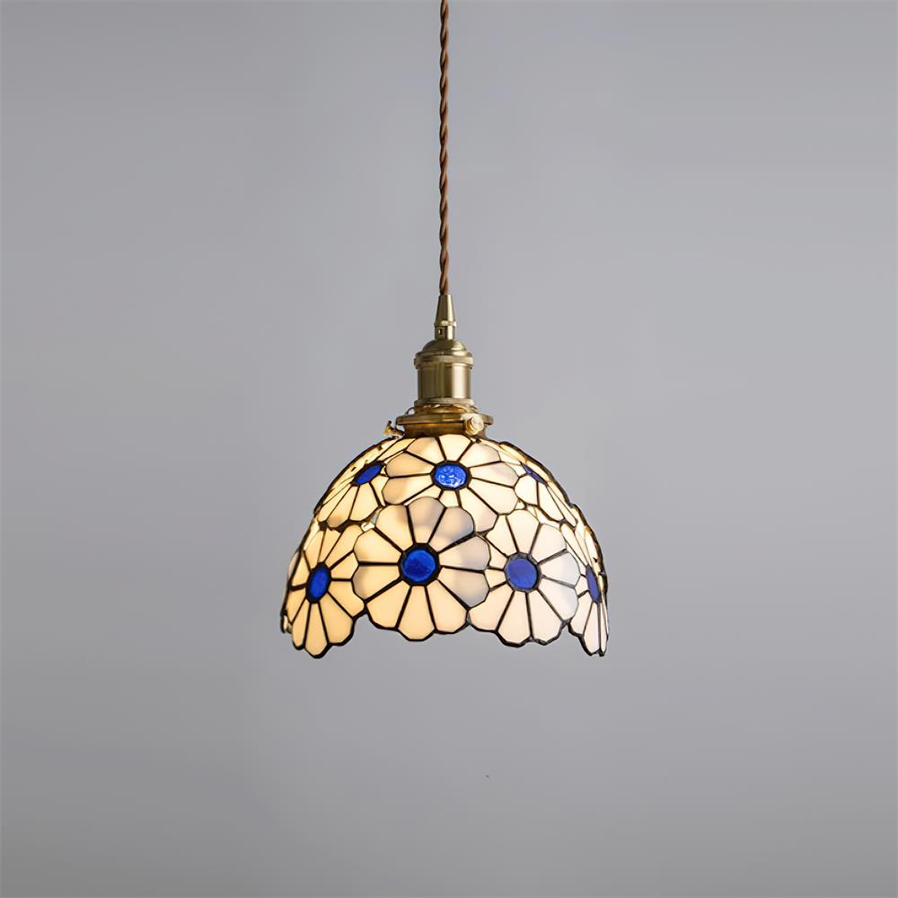 Lampa wisząca kwiatowa Darorow