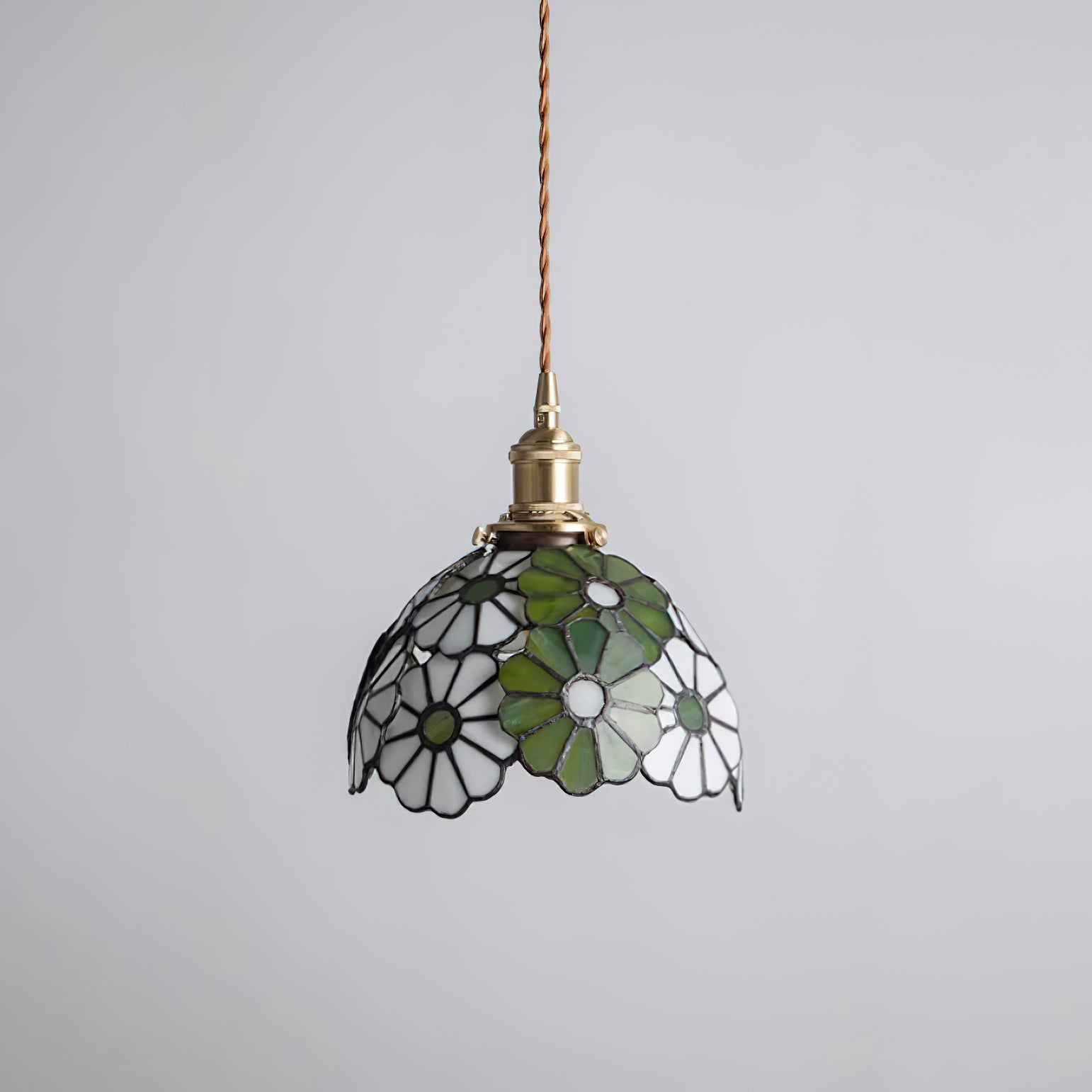 Lampa wisząca kwiatowa Darorow