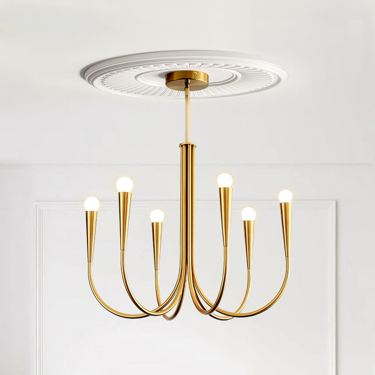 Swoop Arm Chandelier – detail 22