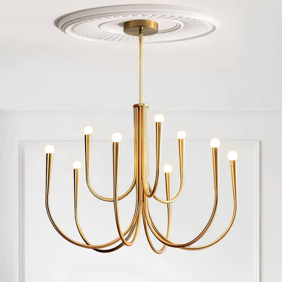 Swoop Arm Chandelier – detail 11