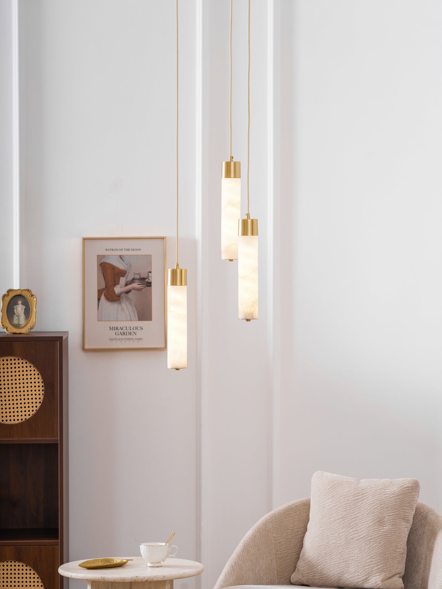 Lampa wisząca tubowa Cora