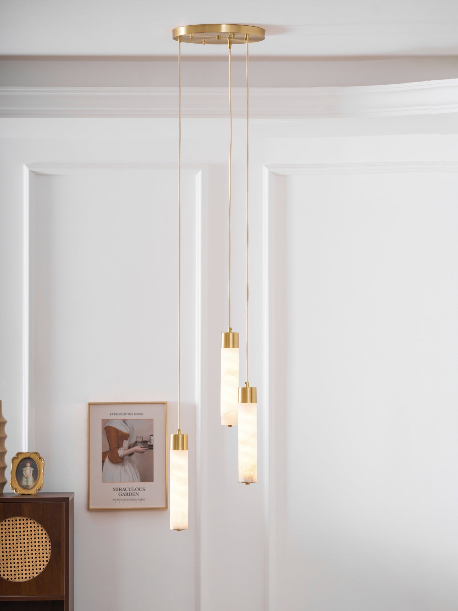 Lampa wisząca tubowa Cora