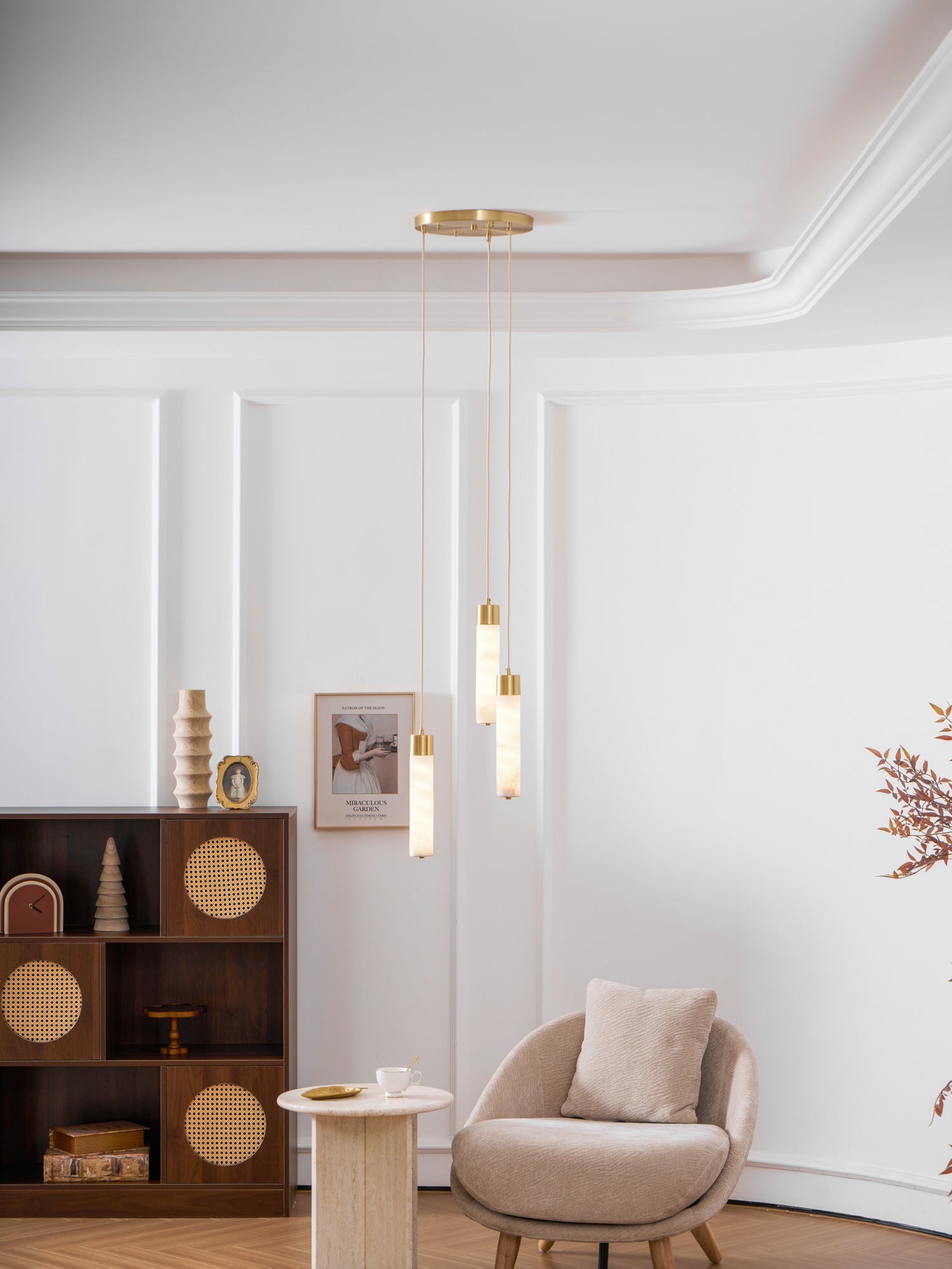 Lampa wisząca tubowa Cora