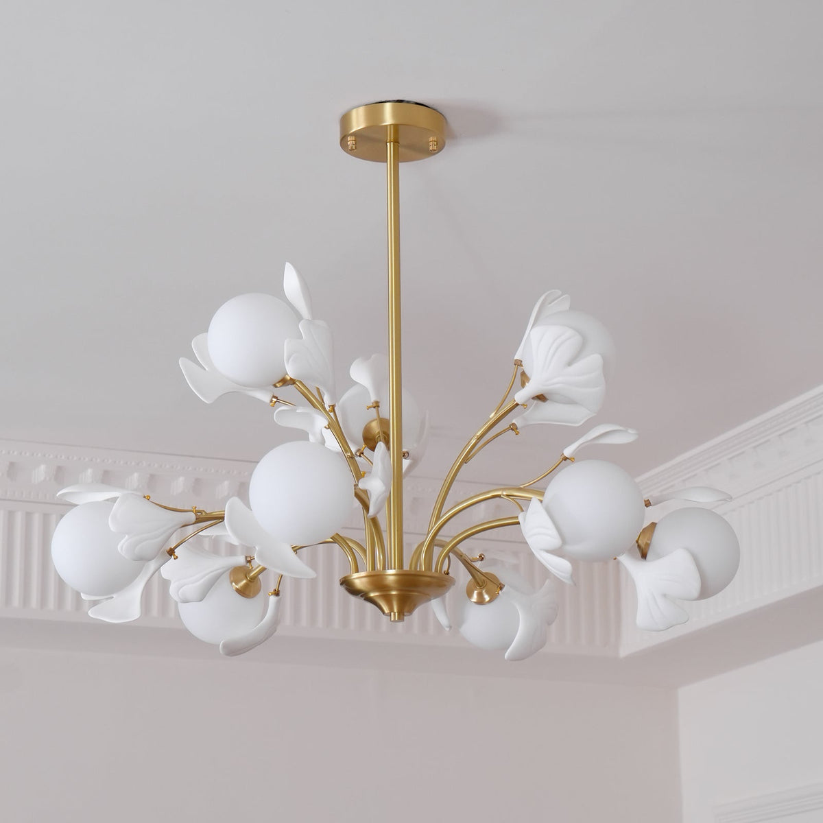 Thalassa Gingko Chandelier – detail 11