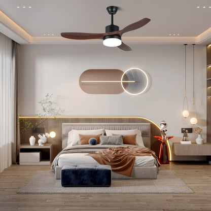 Lampa z wentylatorem sufitowym Sorelza