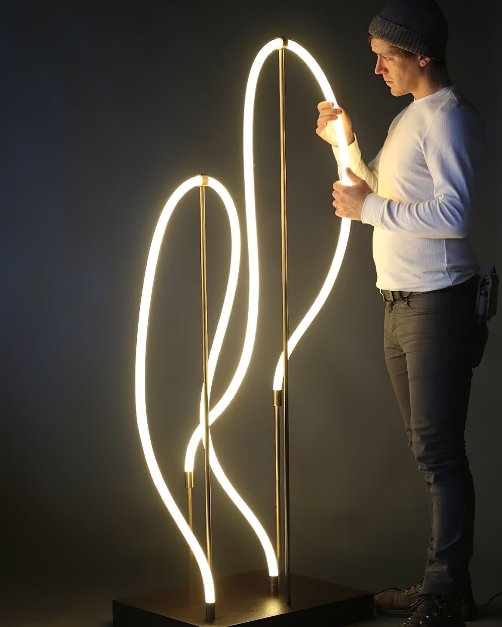 Lampa wisząca liniowa Solevka