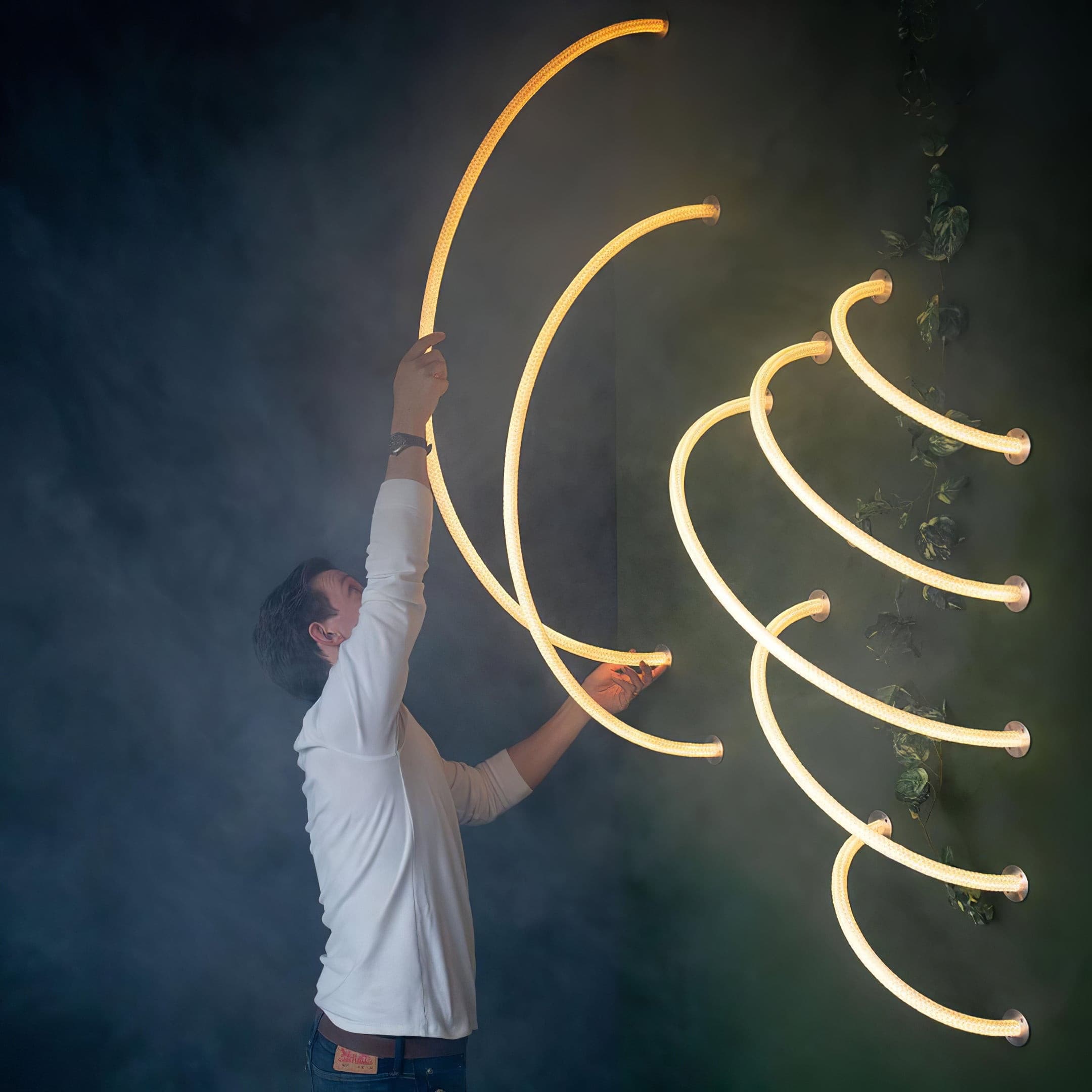 Lampa wisząca liniowa Solevka