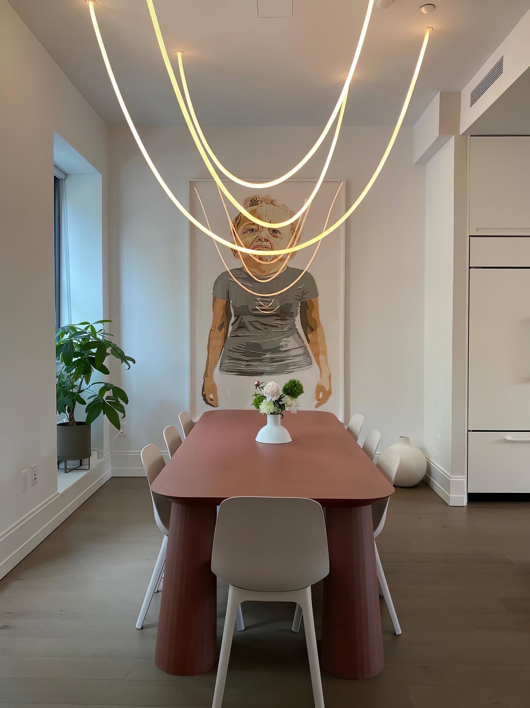Lampa wisząca liniowa Solevka