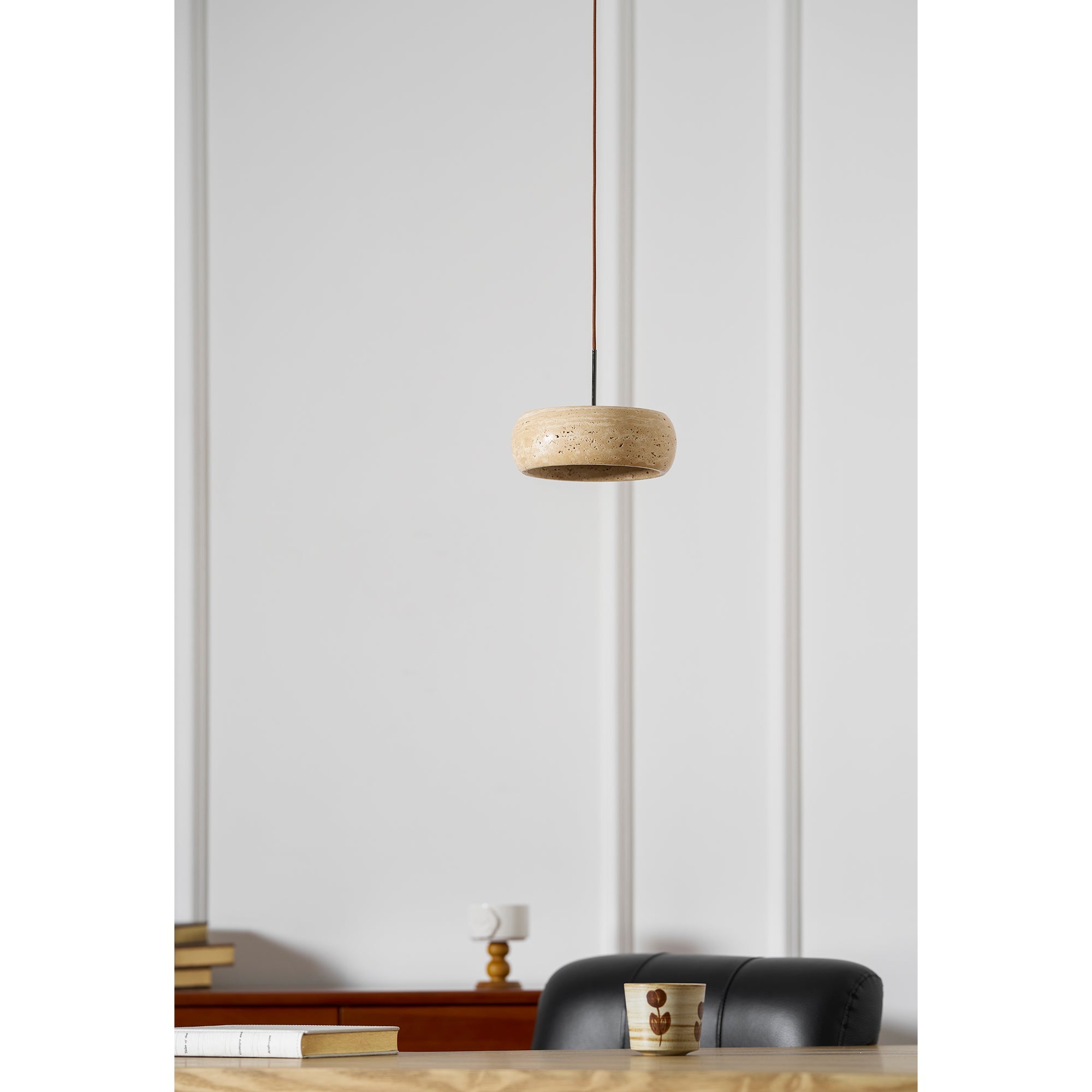 Lampa wisząca okrągła Tomanar