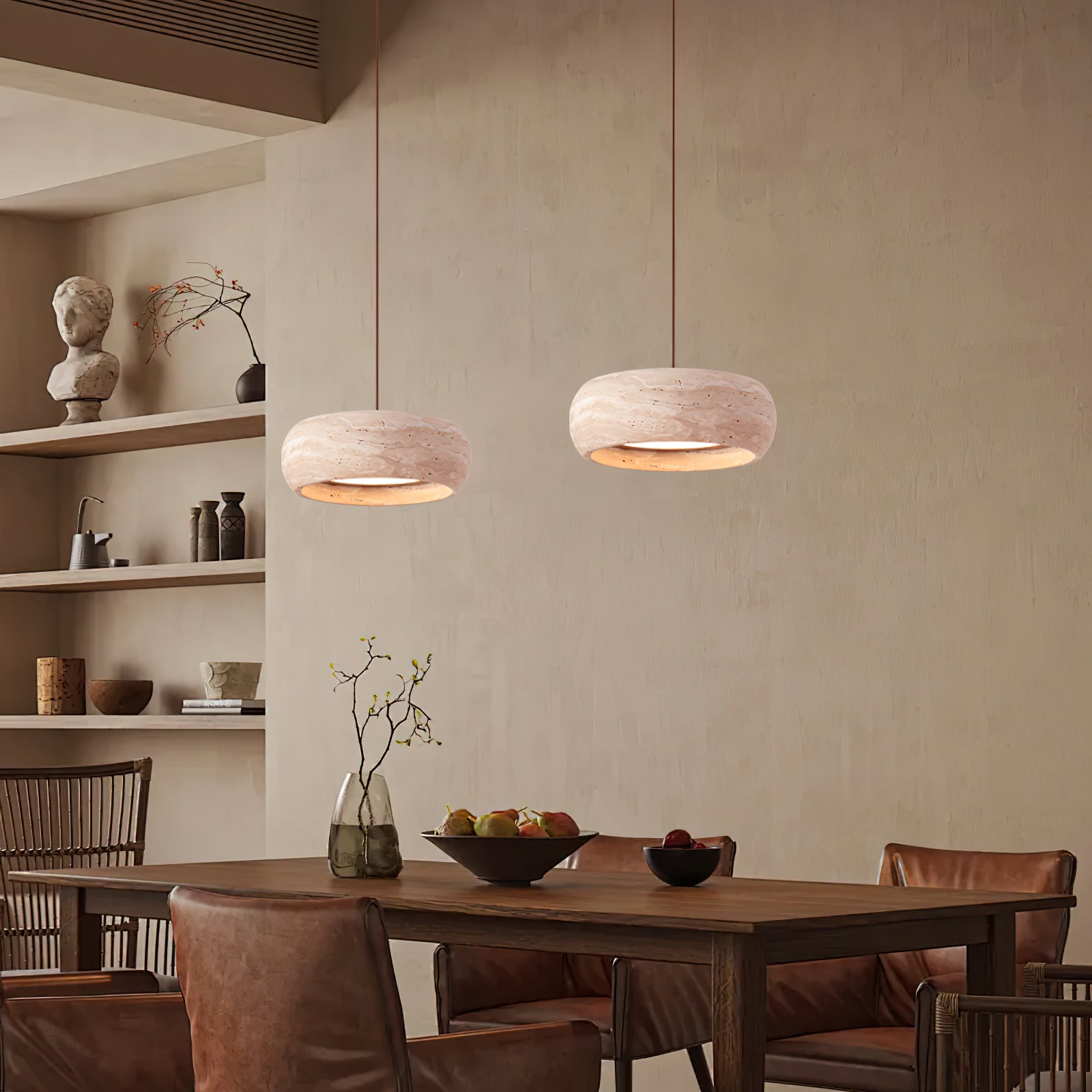 Lampa wisząca okrągła Tomanar
