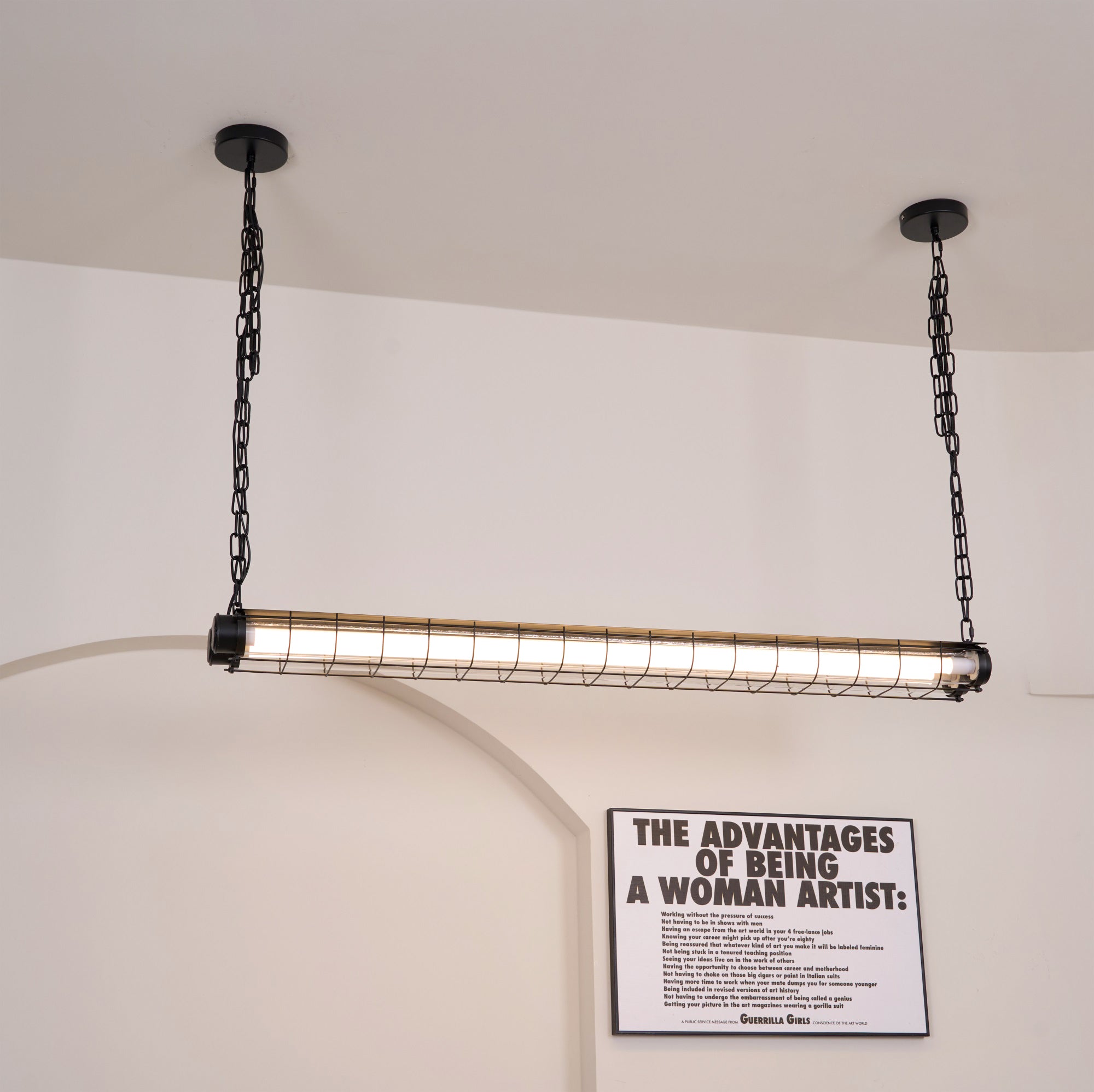 Lampa wisząca liniowa Fenka