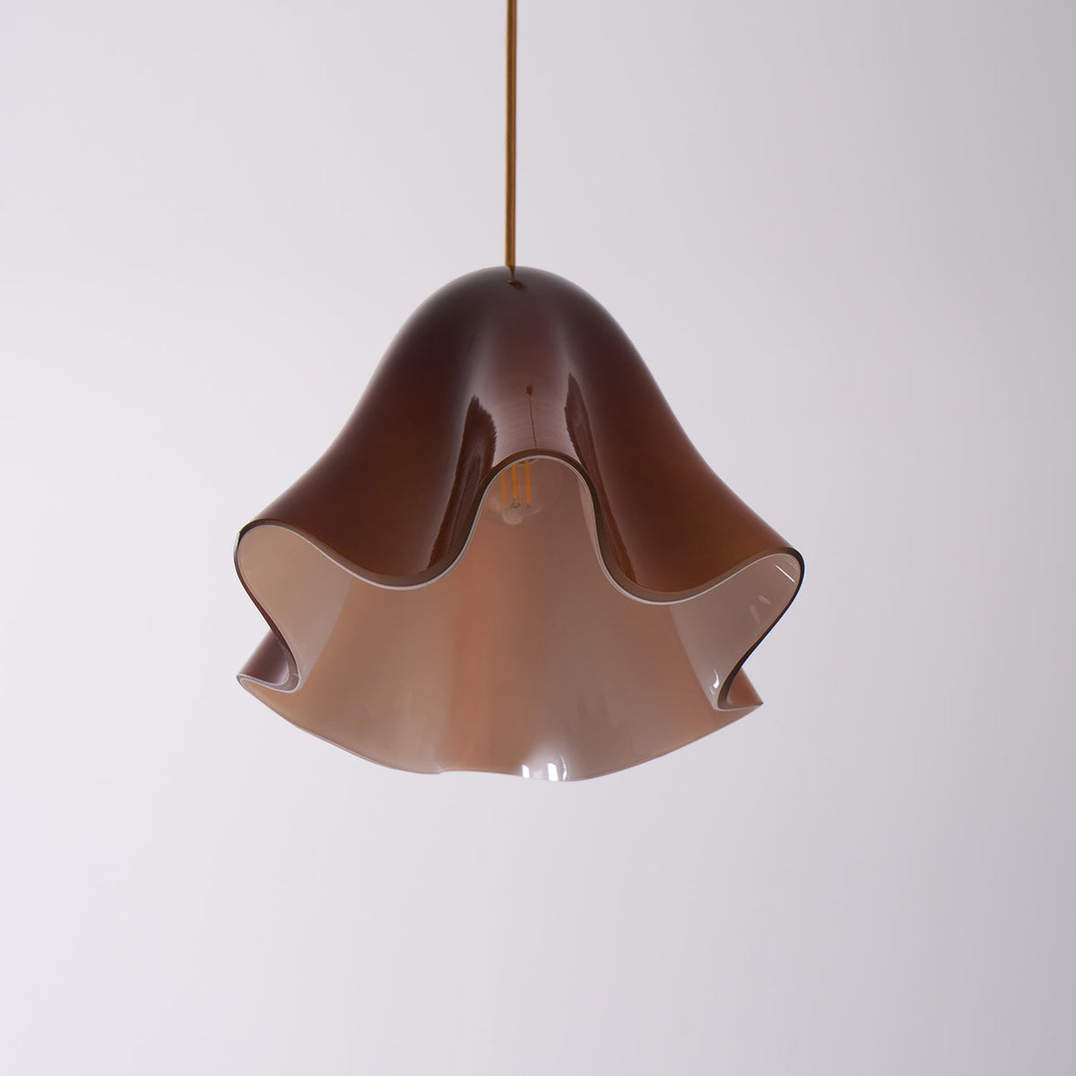 Lampa wisząca kwiatowa Kornna