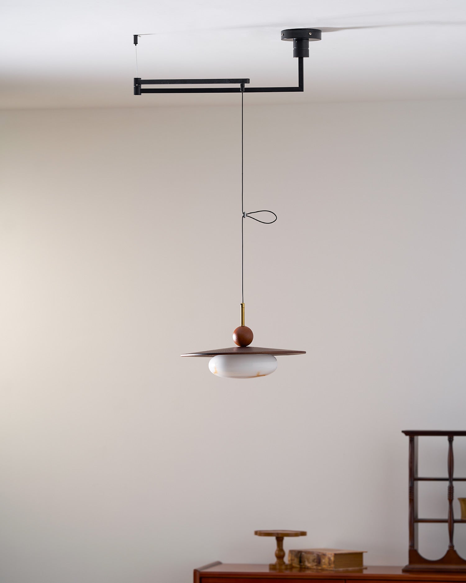 Lampa wisząca regulowana Zanra