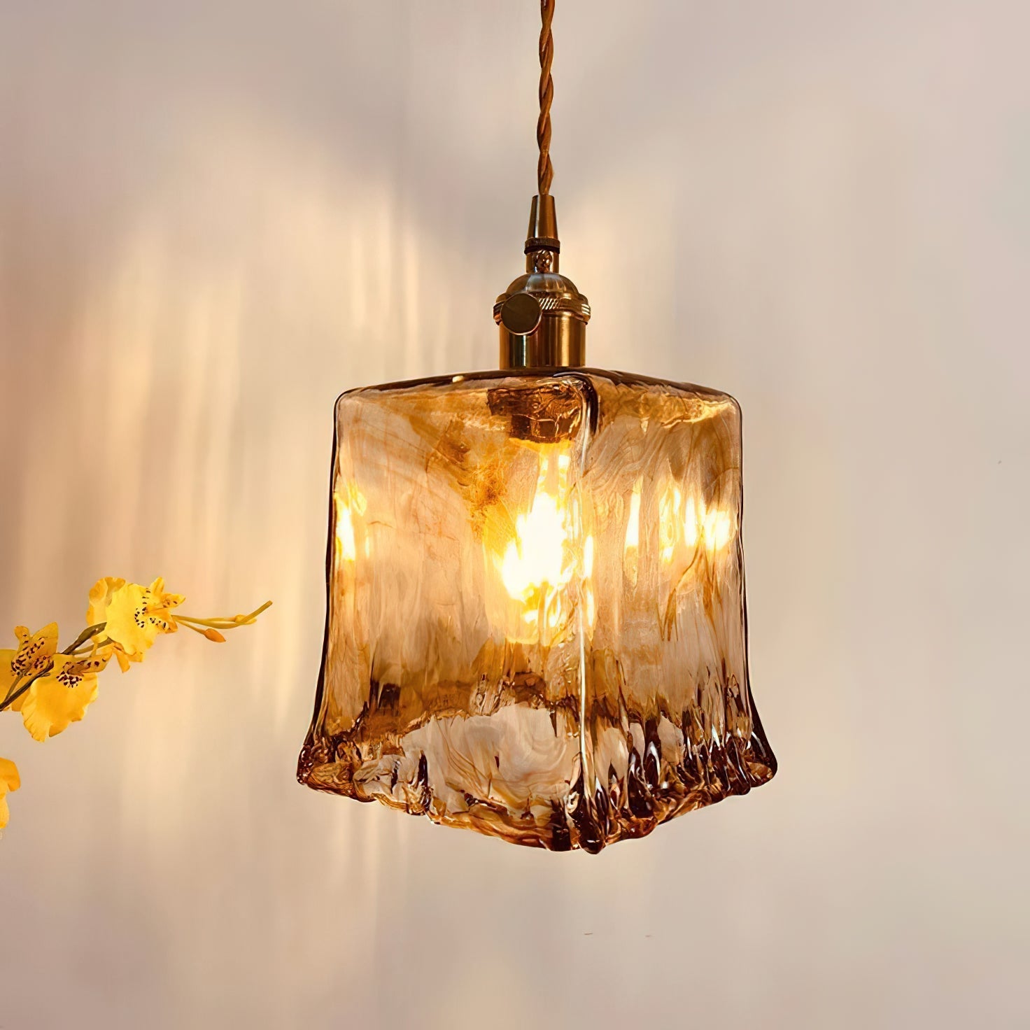 Lampa wisząca vintage Wikevol