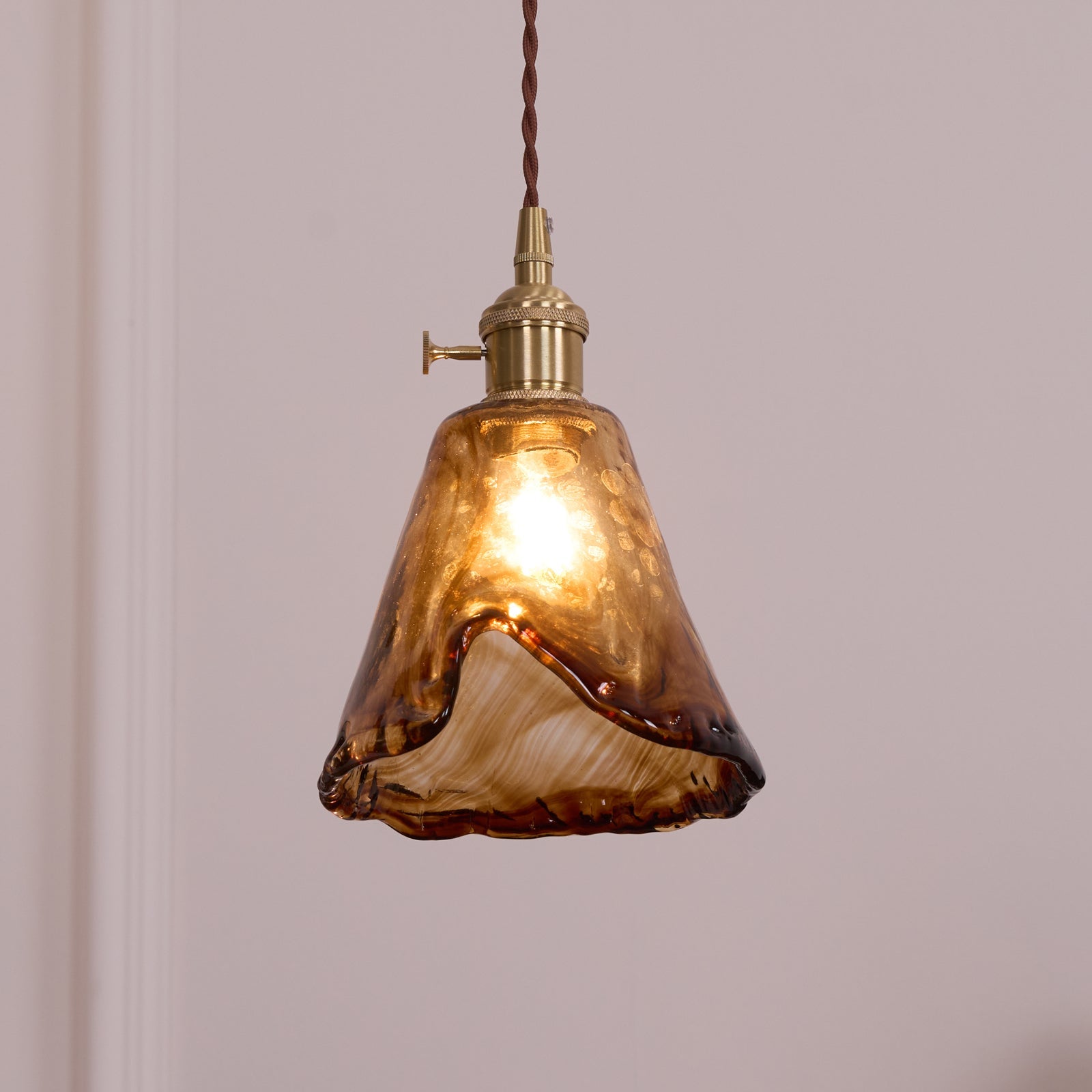 Lampa wisząca vintage Wikevol