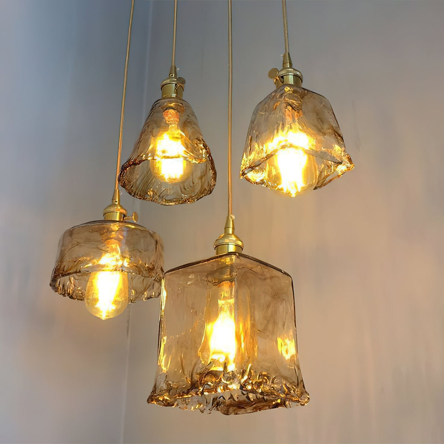 Lampa wisząca vintage Wikevol
