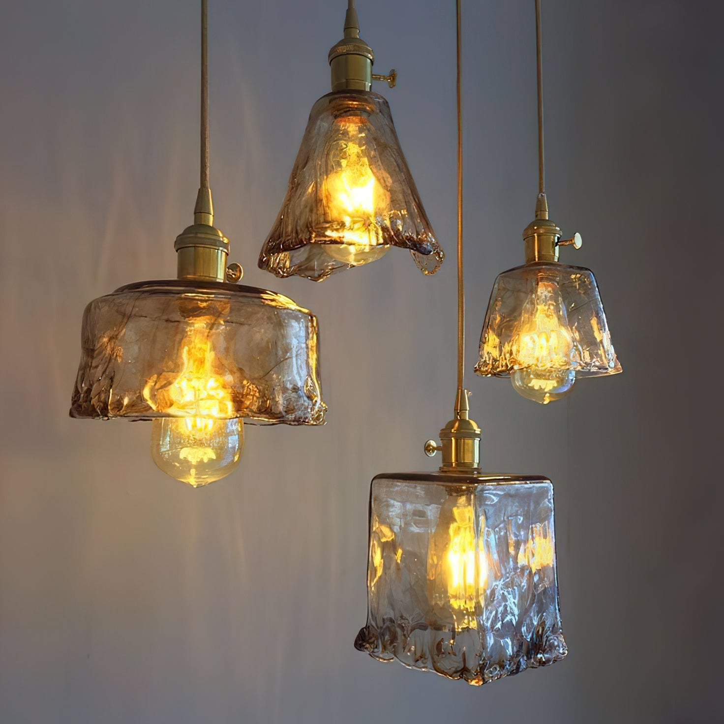 Lampa wisząca vintage Wikevol