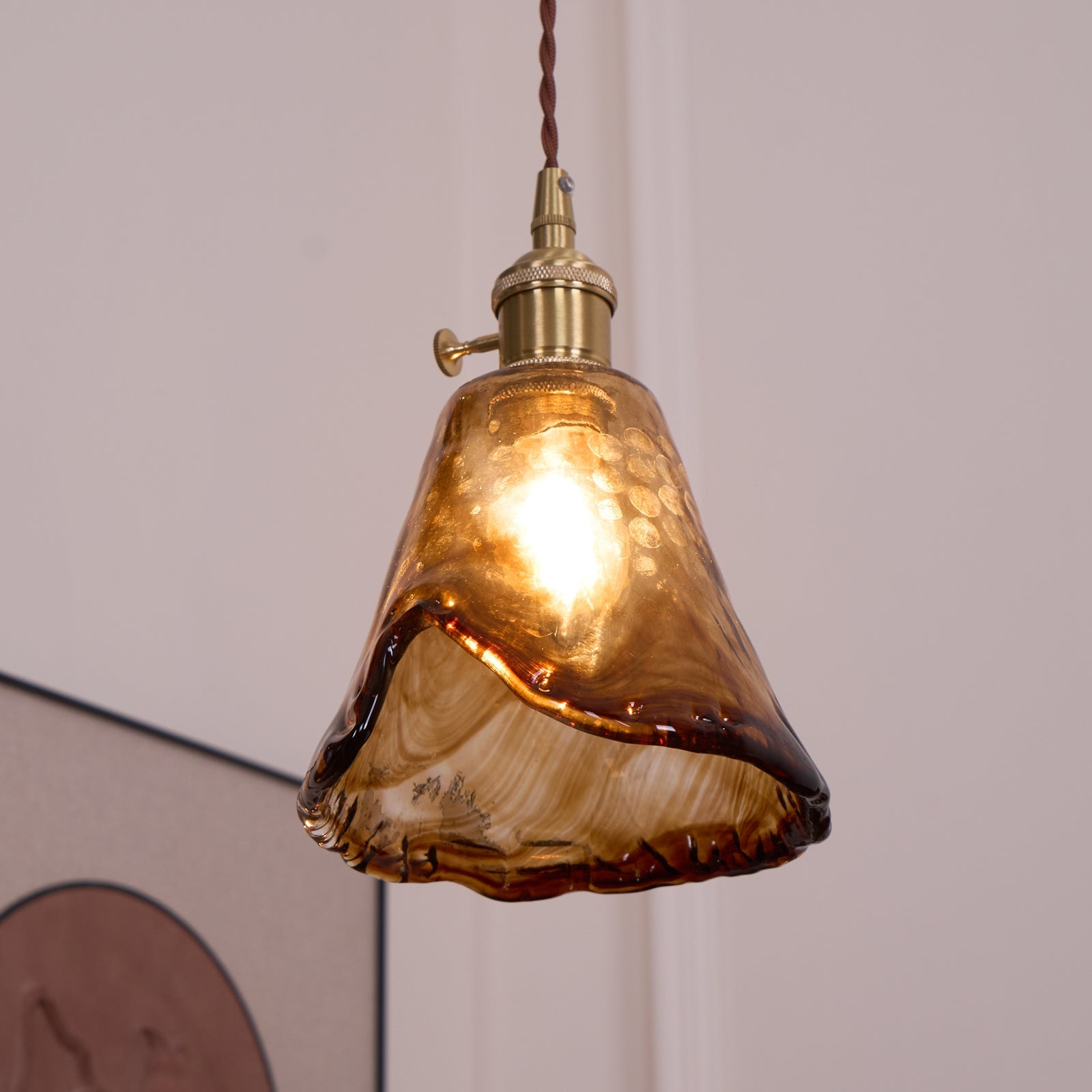 Lampa wisząca vintage Wikevol