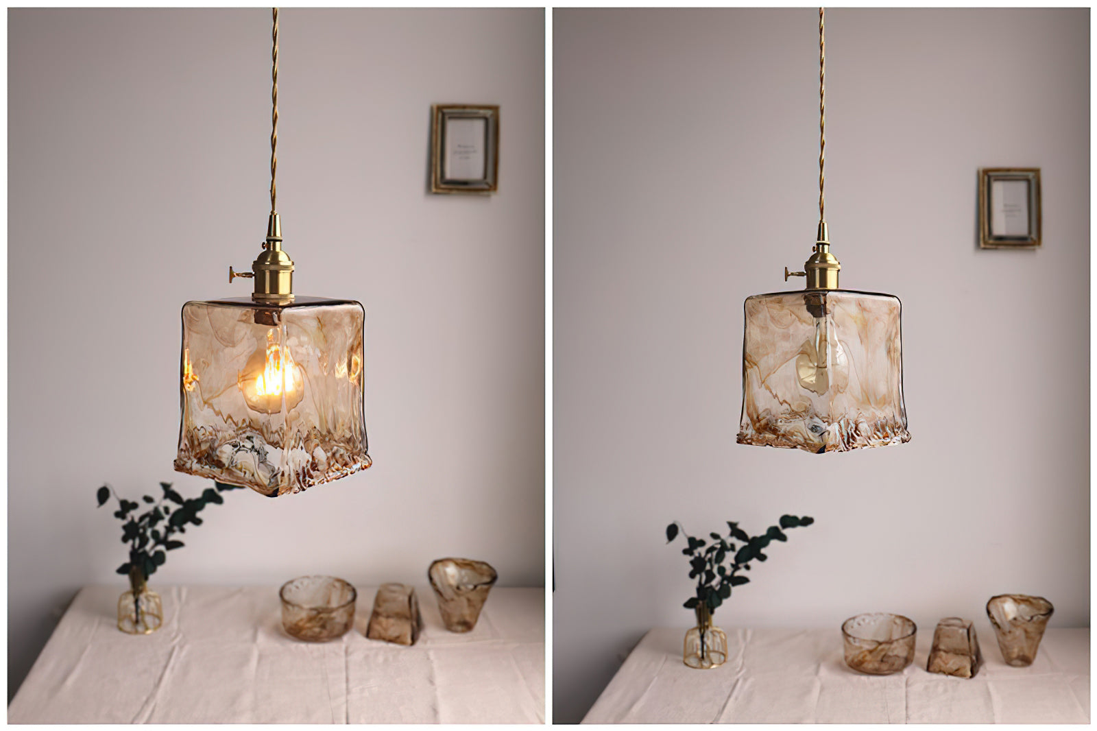 Lampa wisząca vintage Wikevol