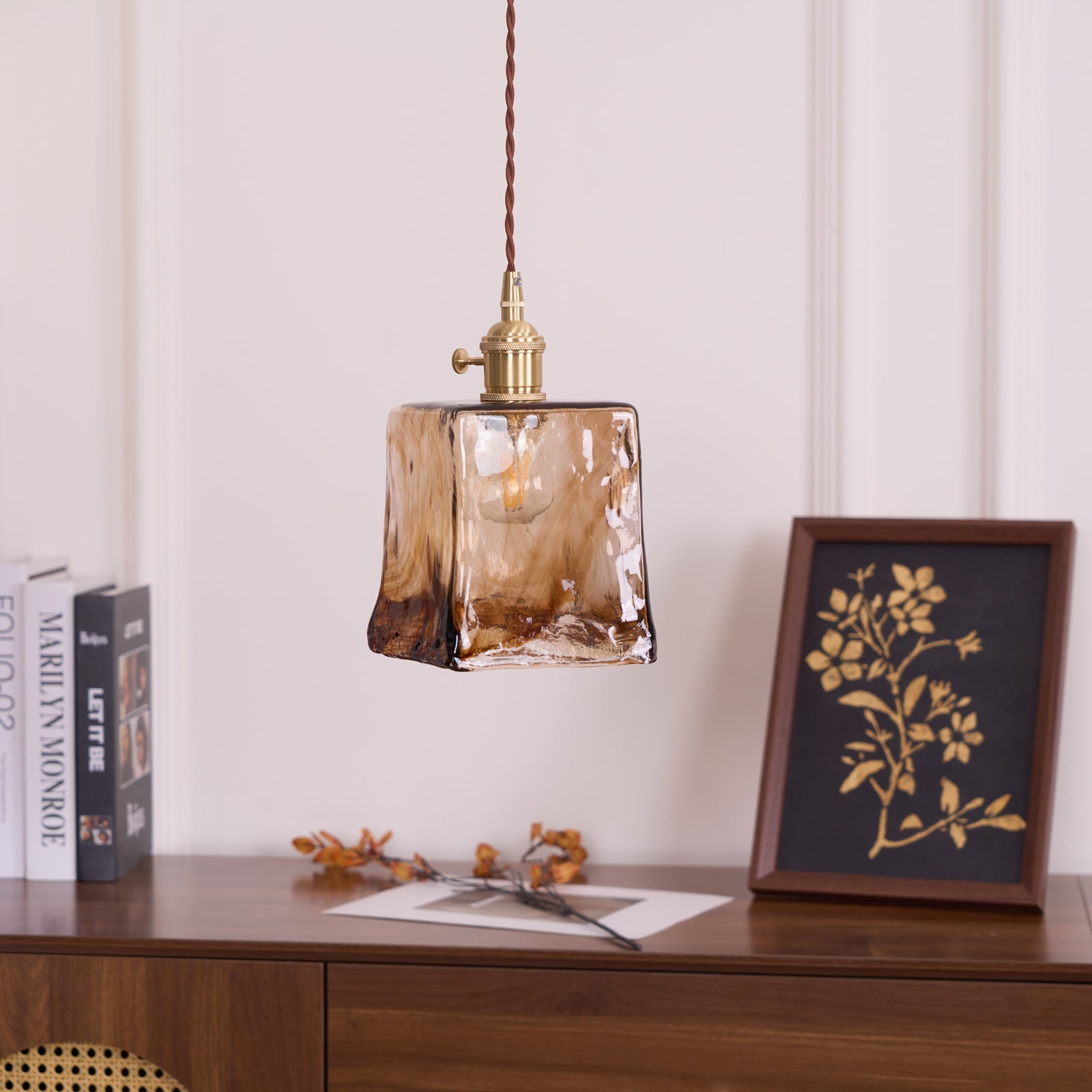 Lampa wisząca vintage Wikevol