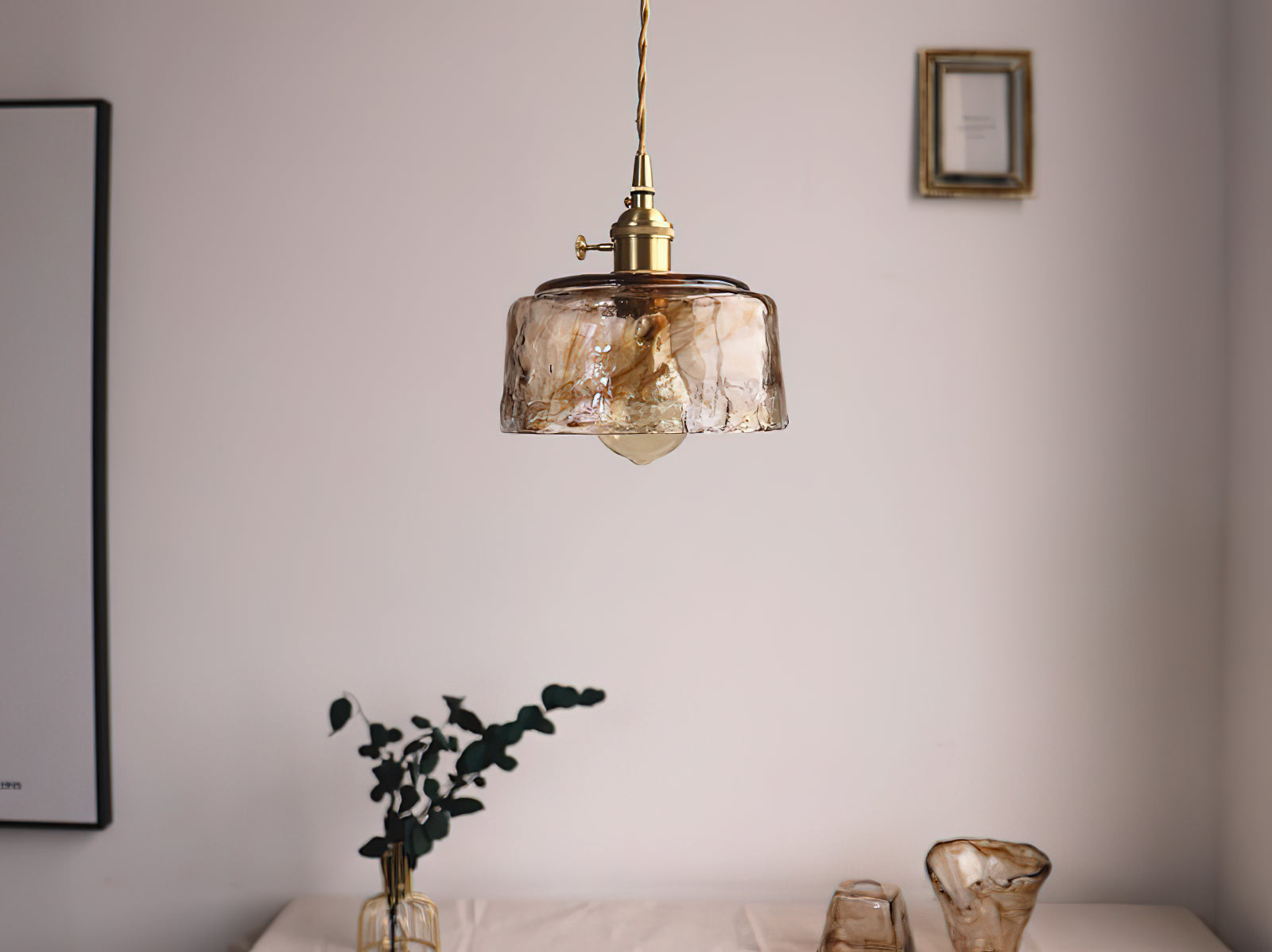 Lampa wisząca vintage Wikevol
