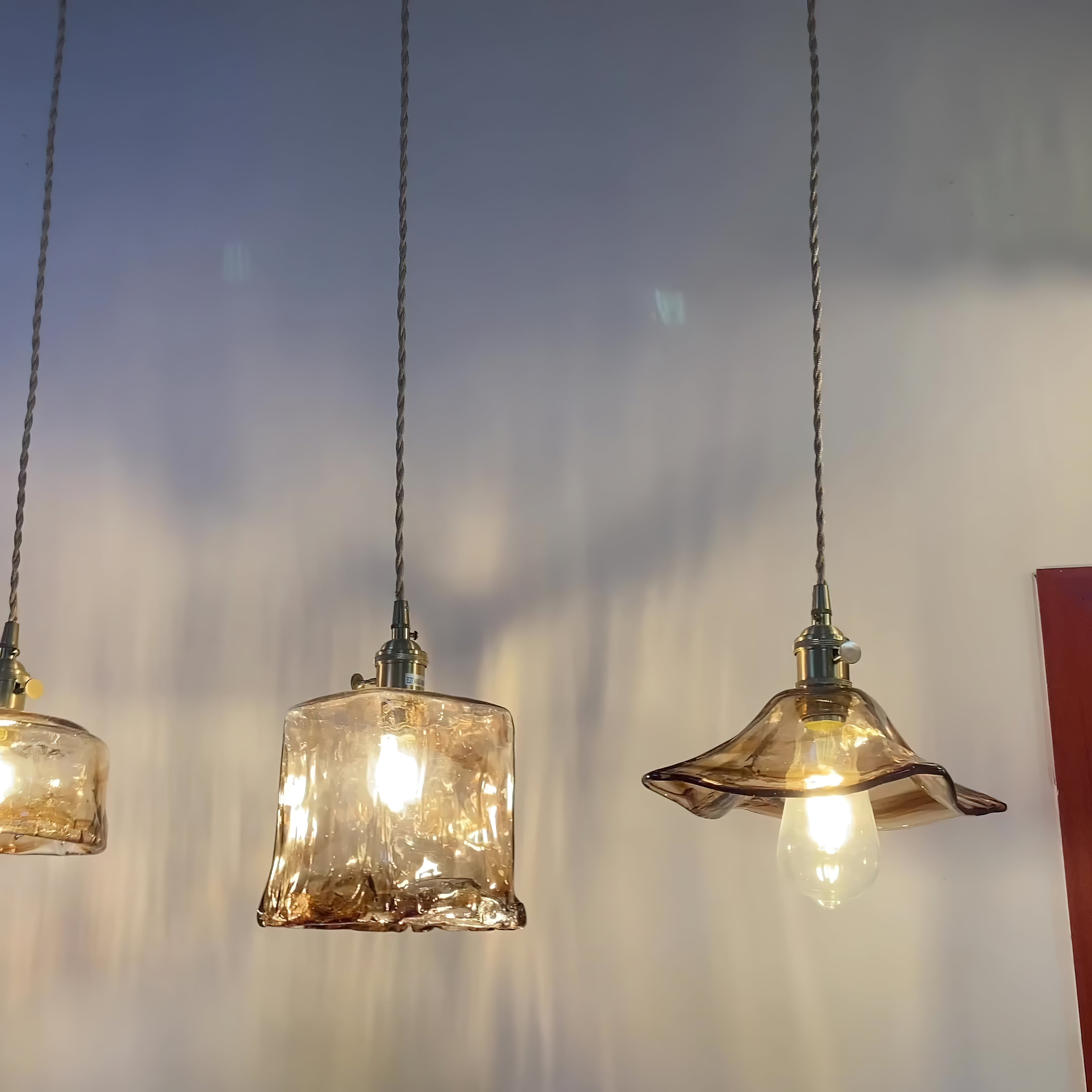 Lampa wisząca vintage Wikevol