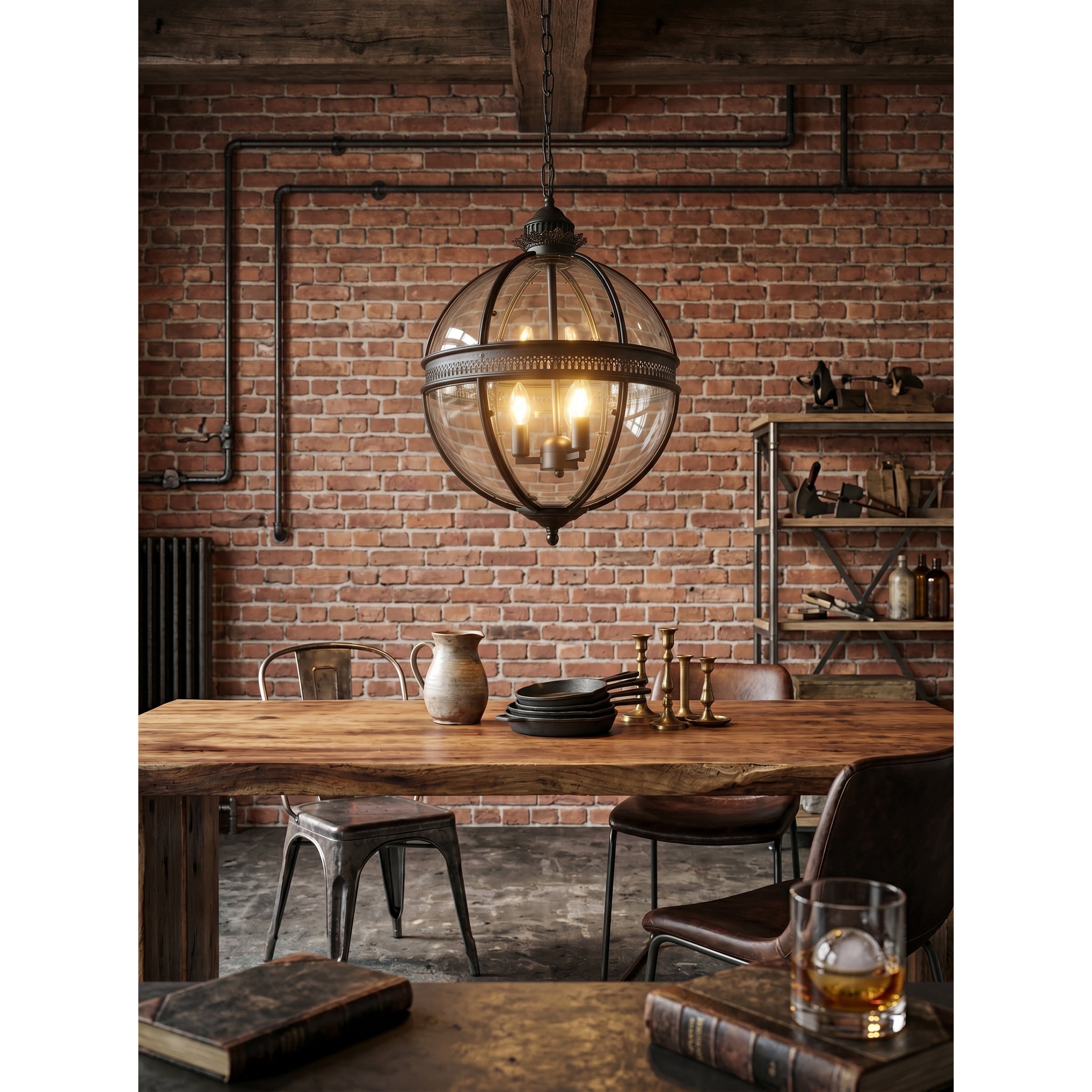 Lampa wisząca klasyczna Zelio