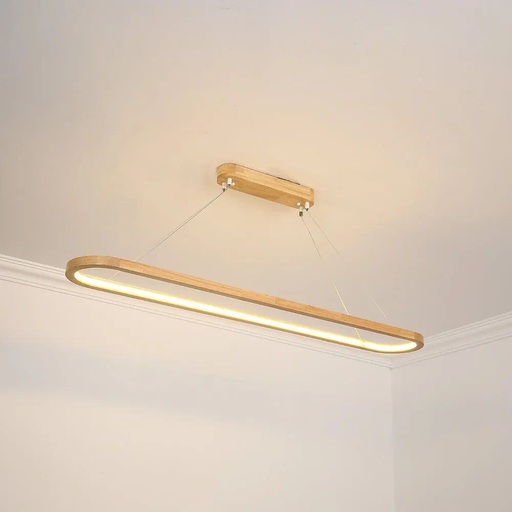 Lampa wisząca owalna Klaer