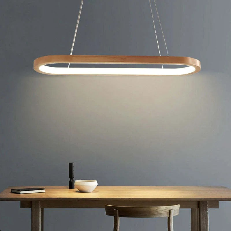 Lampa wisząca owalna Klaer