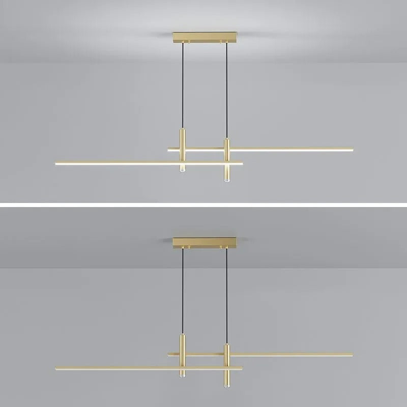 Lampa wisząca liniowa Kasskimir