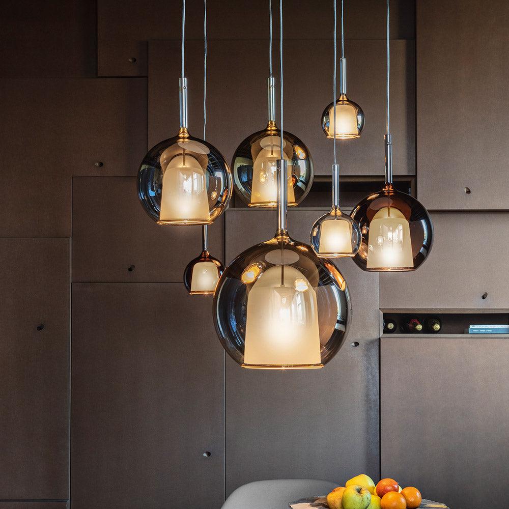 Lampa wisząca kula Nadmiska