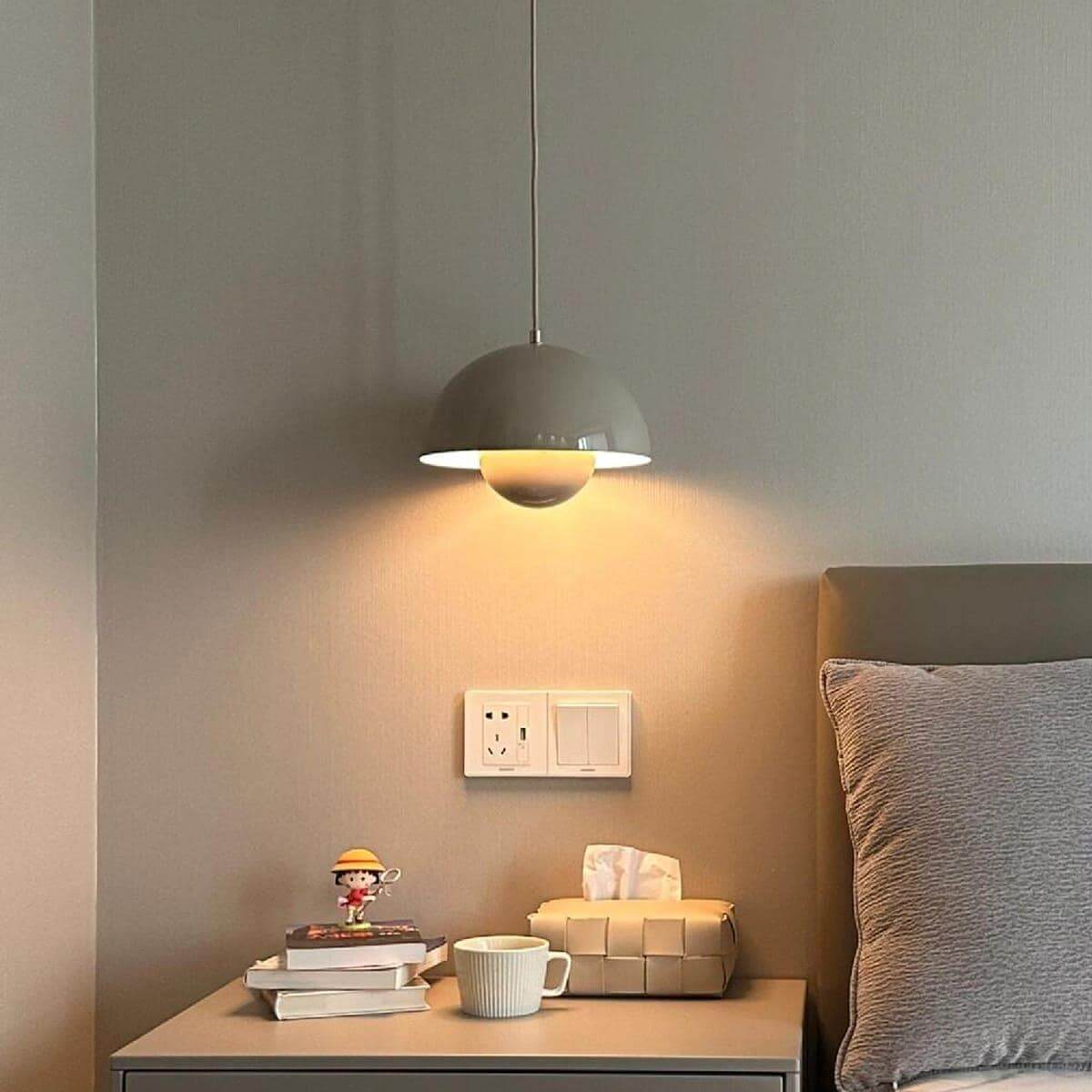 Lampa wisząca grzybkowa Lesra