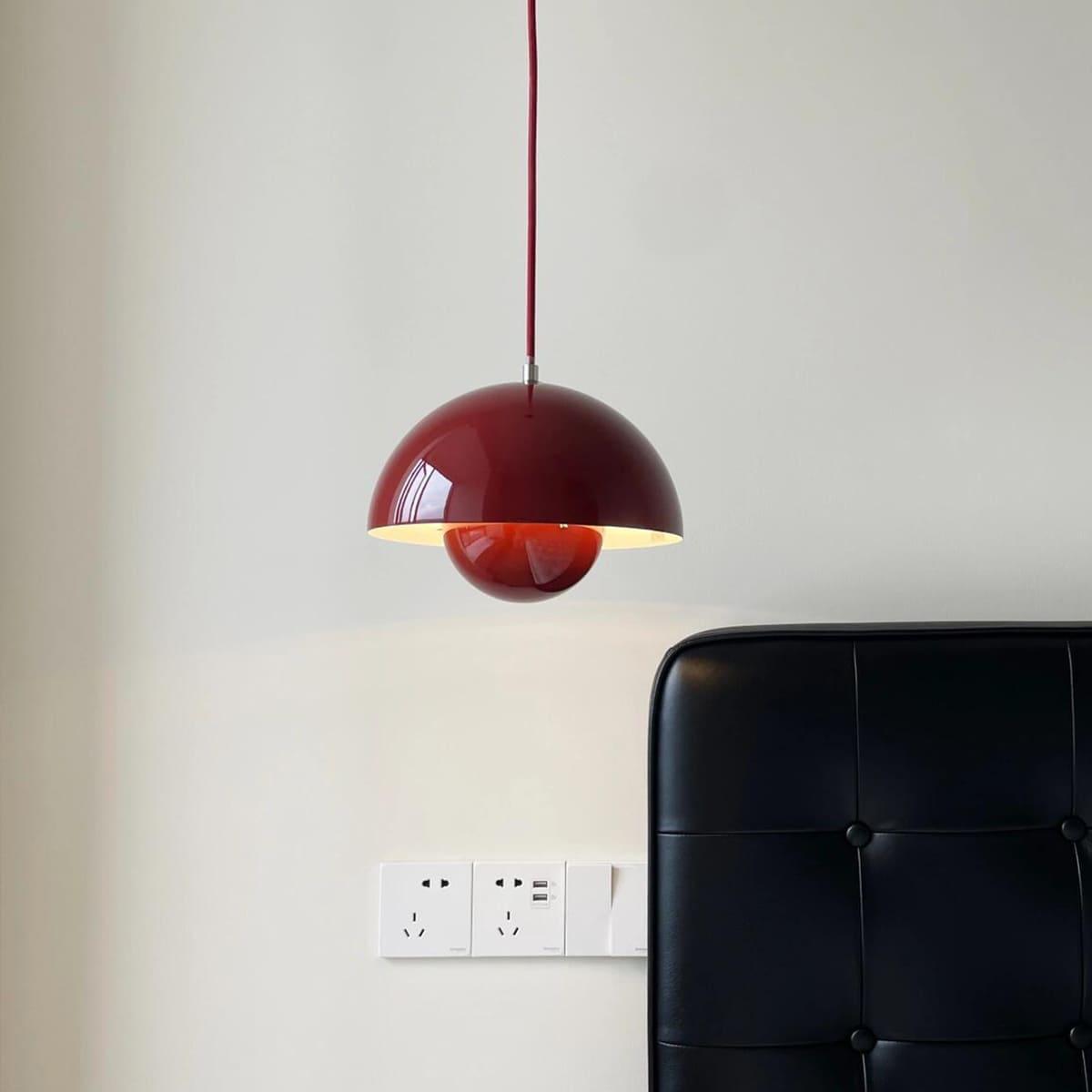Lampa wisząca grzybkowa Lesra